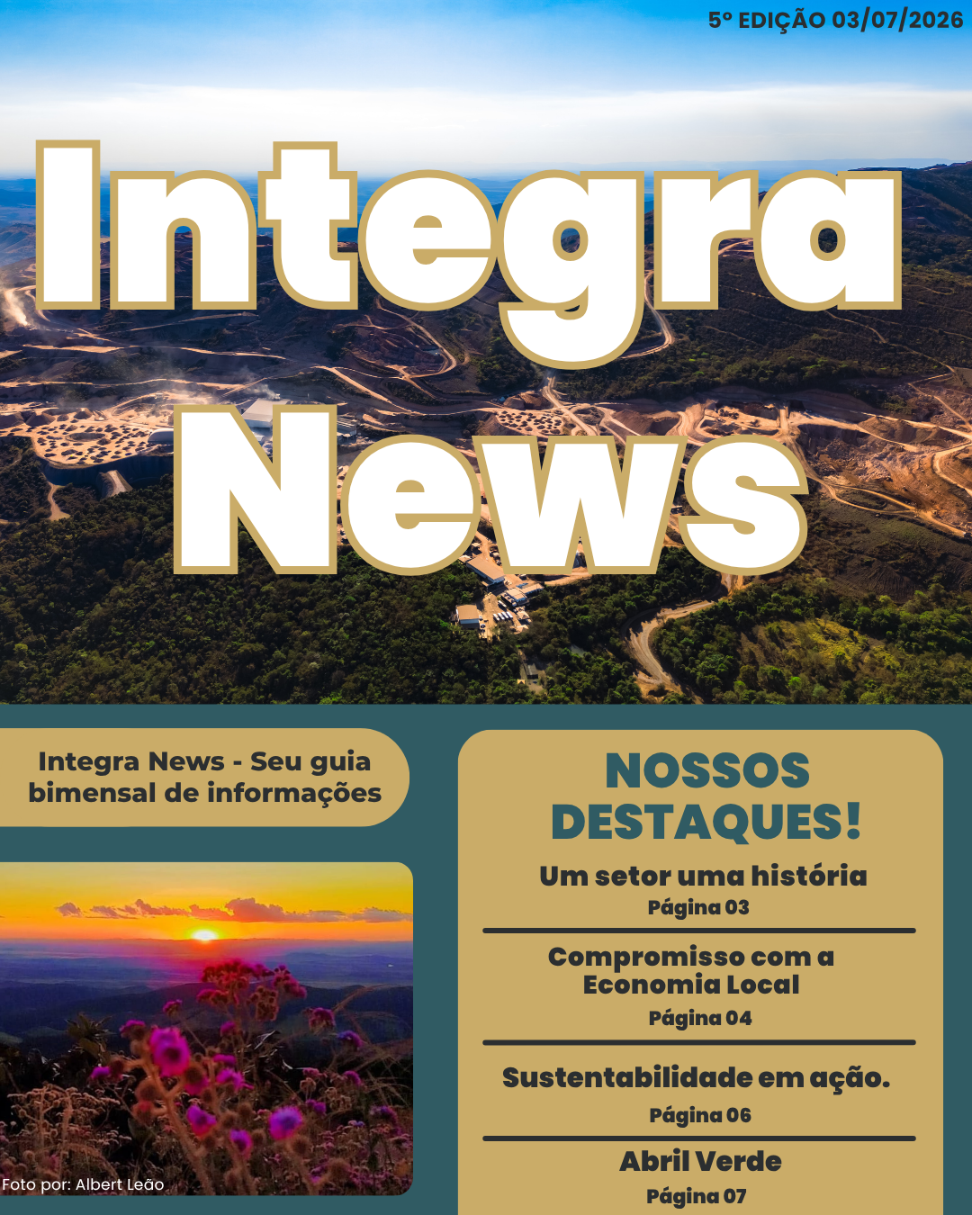 Integra News reúne ações que fortalecem pessoas, comunidades e o desenvolvimento sustentável