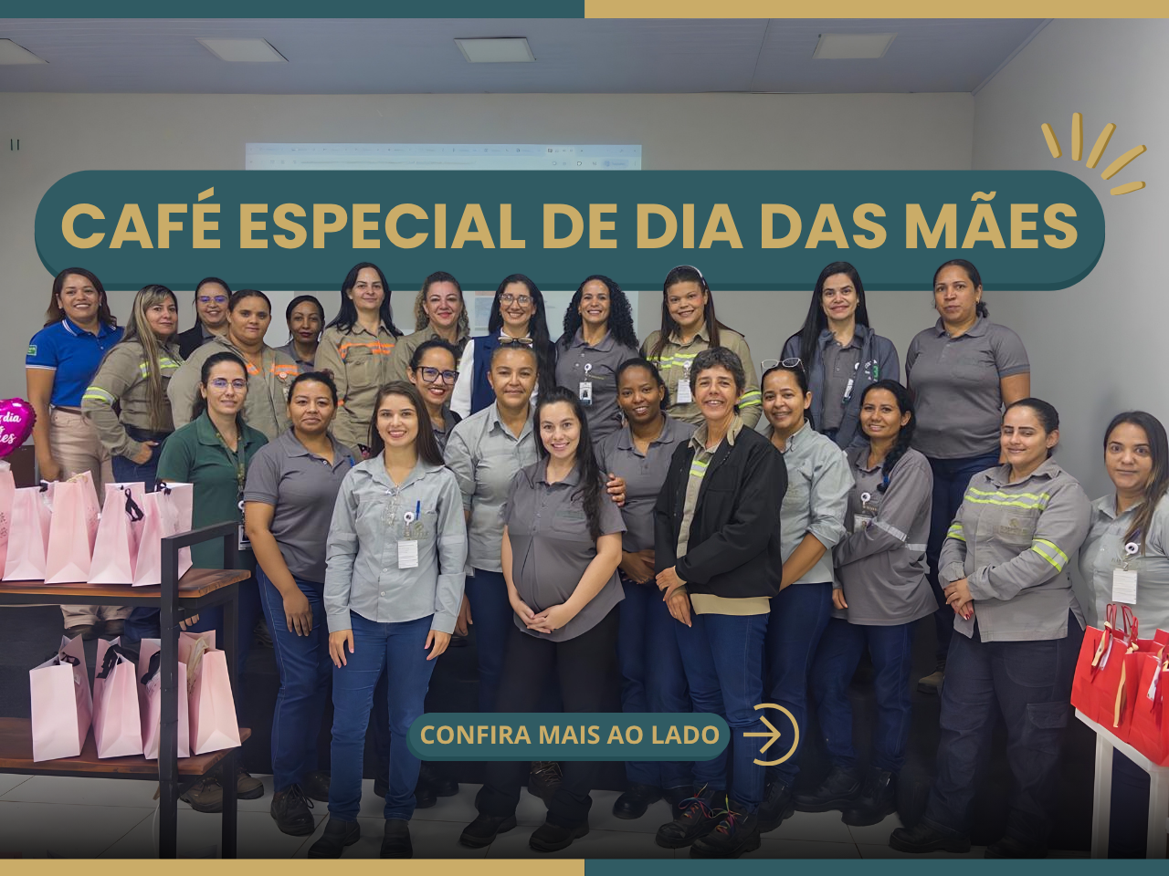 Café Especial em Homenagem ao Dia das Mães